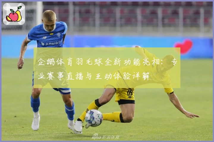 企鹅体育羽毛球全新功能亮相：专业赛事直播与互动体验详解